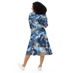 ViaFashion Urban Edge Camo Midi Dress – Bold & Confident - Image 4