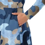 ViaFashion Urban Edge Camo Midi Dress – Bold & Confident - Image 3