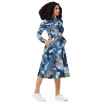 ViaFashion Urban Edge Camo Midi Dress – Bold & Confident - Image 5