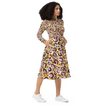 ViaFashion Wild Elegance Leopard Midi Dress – Fierce & Feminine - Image 5
