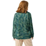ViaFashion Serpentine Flow Women’s Pajama Top - Image 2