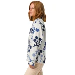 ViaFashion Indigo Bloom Women’s Pajama Top - Image 4