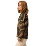 ViaFashion Earthy Swirl Women’s Pajama Top - Image 4