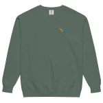 ViaFashion Classic Comfort Unisex Garment-Dyed Sweatshirt - Image 8