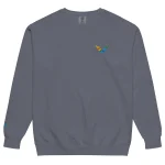 ViaFashion Classic Comfort Unisex Garment-Dyed Sweatshirt - Image 6