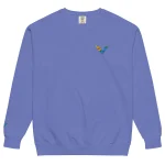 ViaFashion Classic Comfort Unisex Garment-Dyed Sweatshirt - Image 10