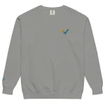 ViaFashion Classic Comfort Unisex Garment-Dyed Sweatshirt - Image 18