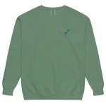 ViaFashion Classic Comfort Unisex Garment-Dyed Sweatshirt - Image 12