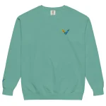 ViaFashion Classic Comfort Unisex Garment-Dyed Sweatshirt - Image 22