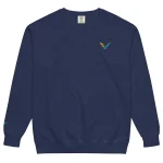 ViaFashion Classic Comfort Unisex Garment-Dyed Sweatshirt
