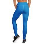 ViaFashion SkyFlex High-Waist Yoga Leggings – Vibrant Royal Blue, Ultra-Stretch & Sculpting Fit - Image 6