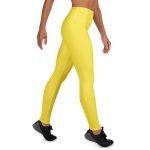 ViaFashion SunFlex High-Waist Yoga Leggings – Radiant Yellow, Ultra-Stretch & Sculpting Fit - Image 6