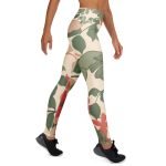 ViaFashion FloraFlex High-Waist Yoga Leggings – Elegant Floral Print, Soft & Ultra-Stretch - Image 7