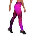 ViaFashion RadiantFlow High-Waist Yoga Leggings – Bold Gradient Swirl, Ultra-Stretch & Breathable - Image 7