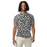 Men’s slim fit polo BW Pattern