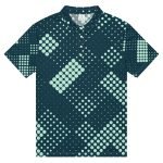 Men’s slim fit polo GR Pattern - Image 4
