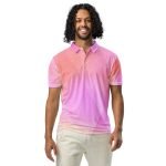 Men’s slim fit polo fusia