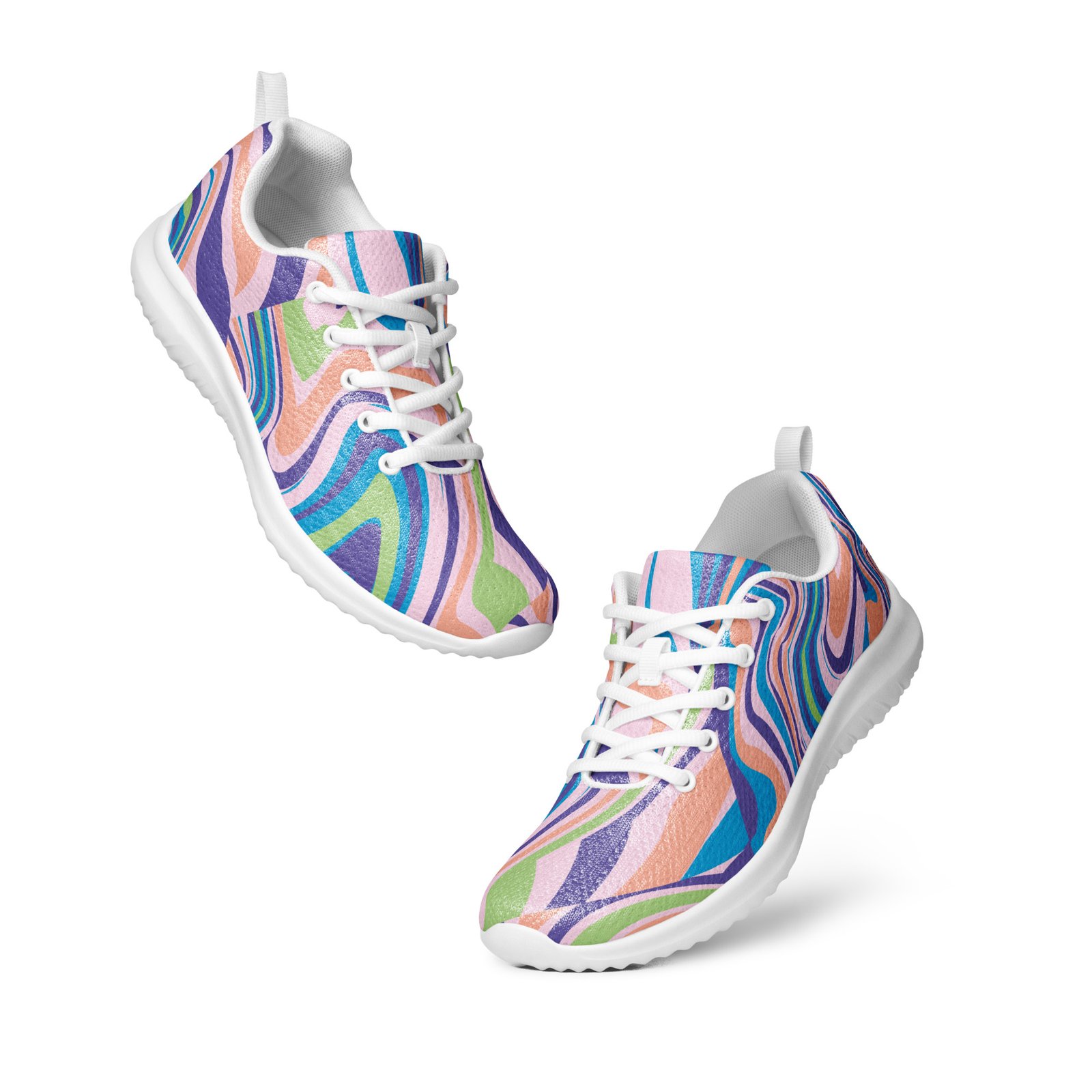 mens-athletic-shoes-white-front-67f7f9efdfaa1.jpg Men’s Athletic Shoes fusia - Image 1