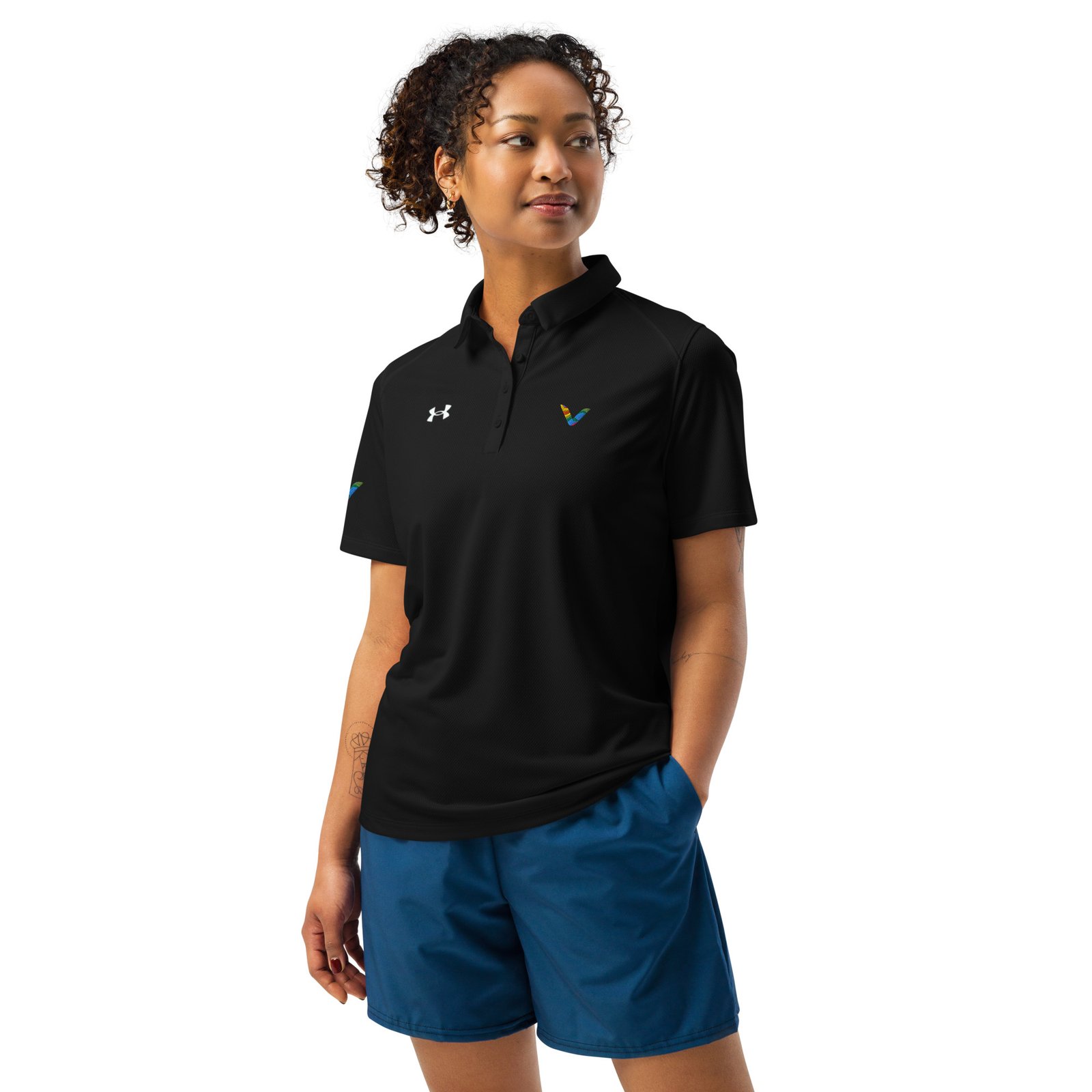 under-armour-womens-polo-shirt-black-front-67f882a5d3614.jpg VF Under Armour Women’s Polo Shirt - Image 1