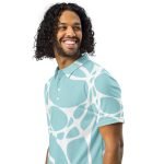 Men’s slim fit polo Design 21 - Image 3