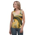 ViaFashion MarbleFlex – Golden Marble Tank Top