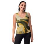 ViaFashion MarbleFlex – Golden Marble Tank Top - Image 9