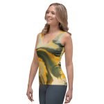 ViaFashion MarbleFlex – Golden Marble Tank Top - Image 6